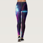 Space Universe - Power Yoga Leggings (Rückseite)