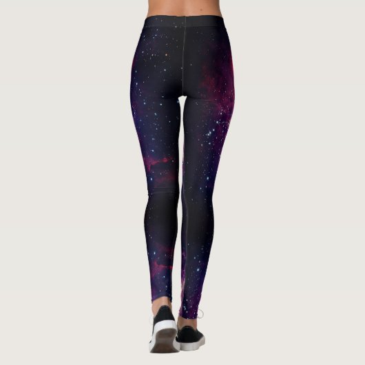 Space Universe - Power Yoga Leggings (Rückseite)