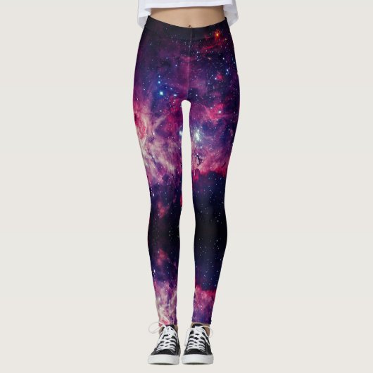 Space Universe - Power Yoga Leggings (Vorderseite)
