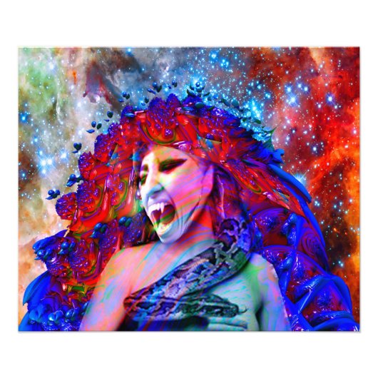 Space Vampire Fotodruck (Vorne)