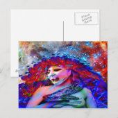 Space Vampire Postkarte (Vorne/Hinten)