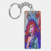 Space Vampire Schlüsselanhänger (Vorderseite links)