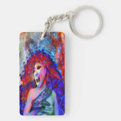 Space Vampire Schlüsselanhänger (Rückseite)