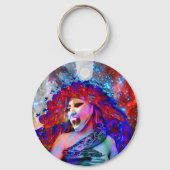 Space Vampire Schlüsselanhänger (Vorderseite)