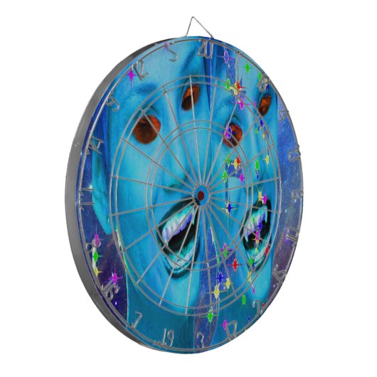 Space Vampires Dartscheibe (Vorderseite Links)