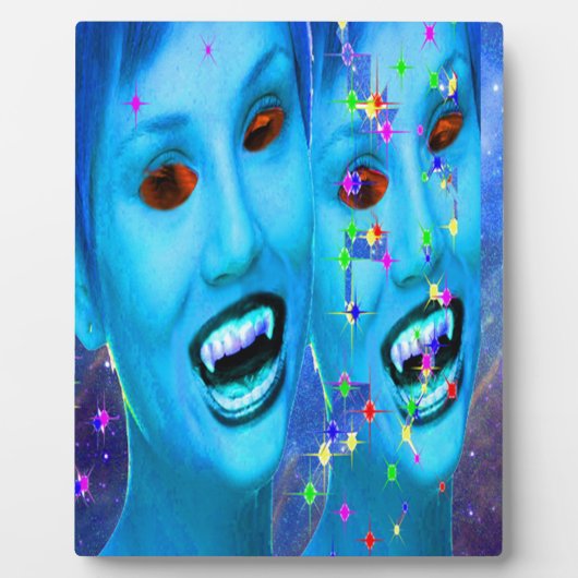 Space Vampires Fotoplatte (Vorderseite)