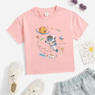 Space-Vektor-T-Shirt-Design und Baby-Trends Baby T-shirt