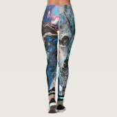 Space Vibe pouring Leggings (Rückseite)