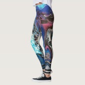 Space Vibe pouring Leggings (Links)