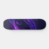 Space Wall Art Einzigartiges Geschenk für Skater Skateboard (Horizontal)