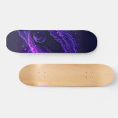 Space Wall Art Einzigartiges Geschenk für Skater Skateboard (Horizontal)