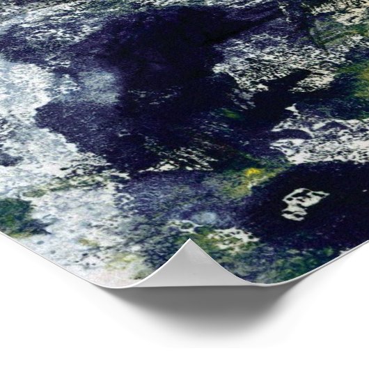 Space Wanderer Art Poster (Ecke)