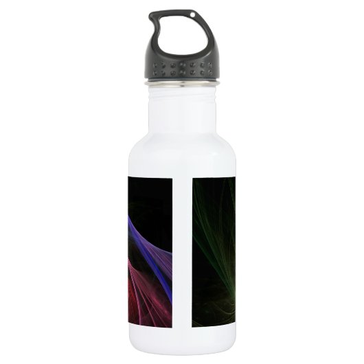 Space Wave Edelstahlflasche (Rückseite)