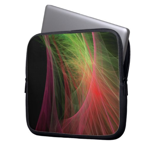 Space Wave Laptopschutzhülle (Vorderseite Links)