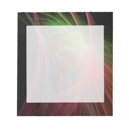 Space Wave Notizblock (Vorderseite)