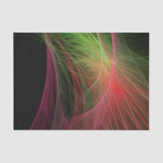 Space Wave Seidenpapier (Vorderseite)