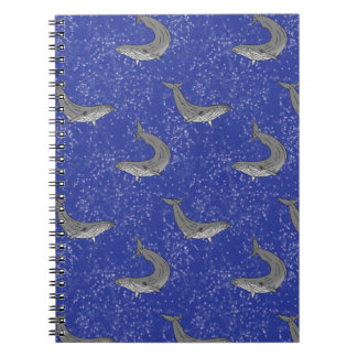 Space Whales Notebook Starry Sky Art Whale Journal Notizblock