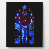 Space Window in Washington National Cathedral Fotoplatte (Vorderseite)