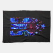 Space Window in Washington National Cathedral Geschirrtuch (Horizontal)