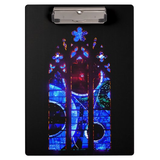 Space Window in Washington National Cathedral Klemmbrett (Vorderseite)