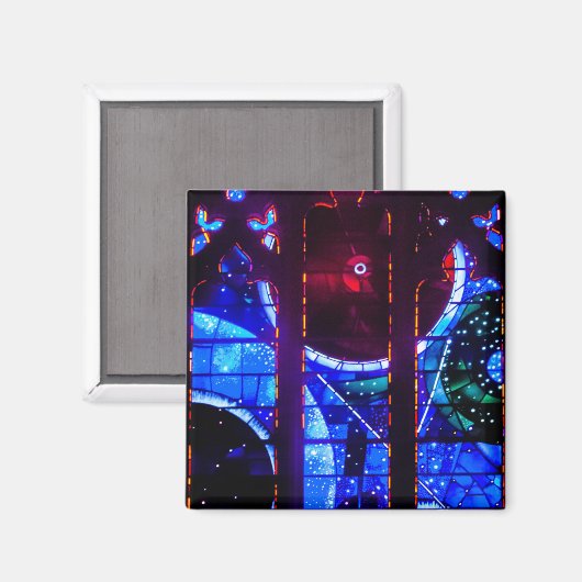 Space Window in Washington National Cathedral Magnet (Vorderseite/Rückseite)