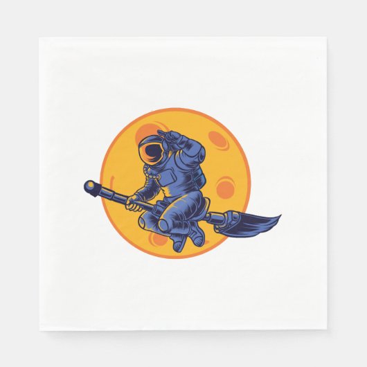 Space Witch Serviette (Vorderseite)
