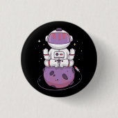 Space Yoga Button (Vorderseite)