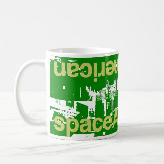 SpaceAmerican Kaffeetasse (Links)