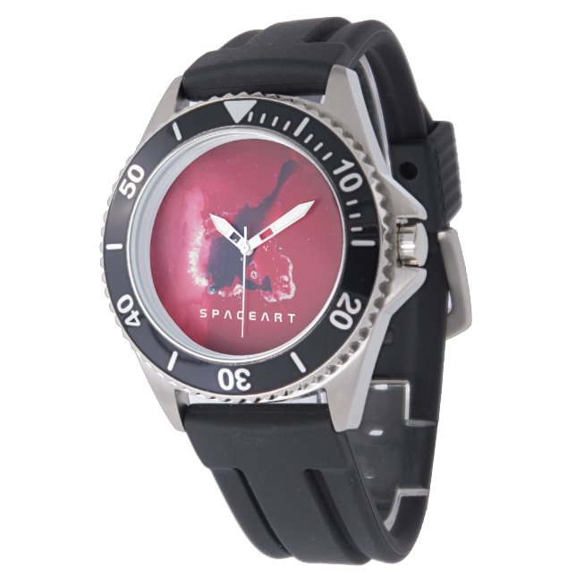 SPACEART:  ARMBANDUHR (Schrägansicht)