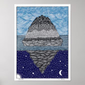 Spaceberg Poster (Vorne)