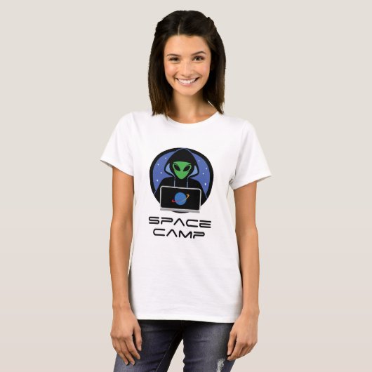 SpaceCAMP-Logo T-Shirt (Vorne ganz)