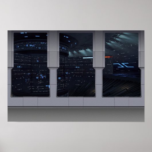 Spacedock-Fenster Poster (Vorne)