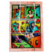 SpaceHawk, Martians und eine Damsel-Comic-Buchseit Mittlere Geschenktüte (Rückseite)