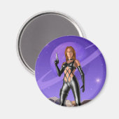 Spacehunter Magnet (Vorderseite/Rückseite)