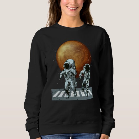 Spaceman  Astronauts Astonomy Space Mars Planet Sweatshirt (Vorderseite)