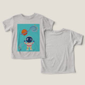 Spaceman Cartoon Abenteuer. (Design Vorderseite & Rückseite)