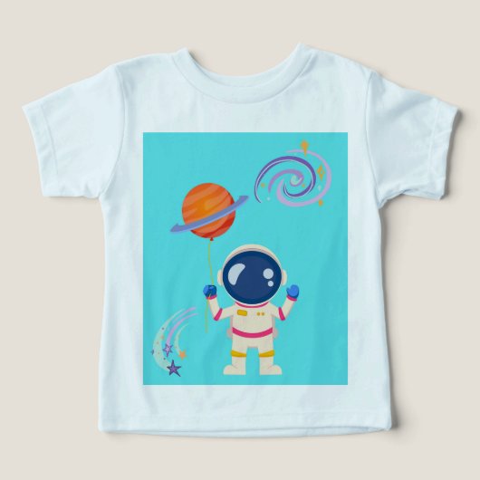 Spaceman Cartoon Abenteuer. (Design Vorderseite)