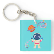 Spaceman Cartoon Abenteuer.