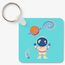 Spaceman Cartoon Abenteuer.