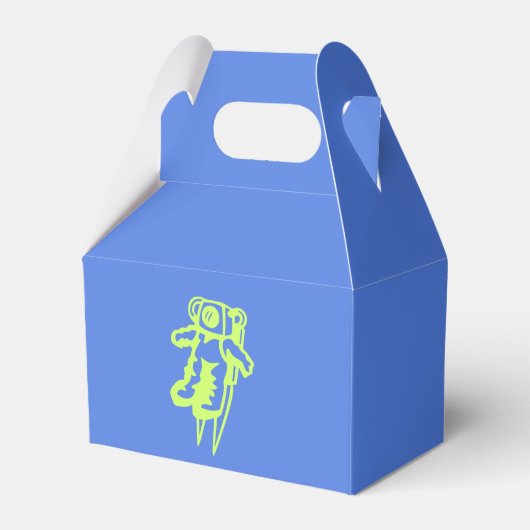 Spaceman Favor Box Geschenkschachtel (Vorderseite)