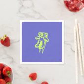 Spaceman Paper Napkin Serviette (Beispiel)