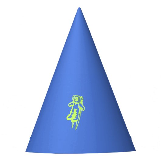 Spaceman Party Hat Partyhütchen (Vorderseite)