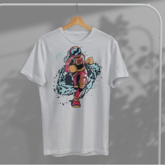 Spaceman Runner T-Shirt
