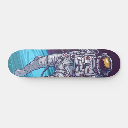 Spaceman Skateboard Deck (Horizontal)