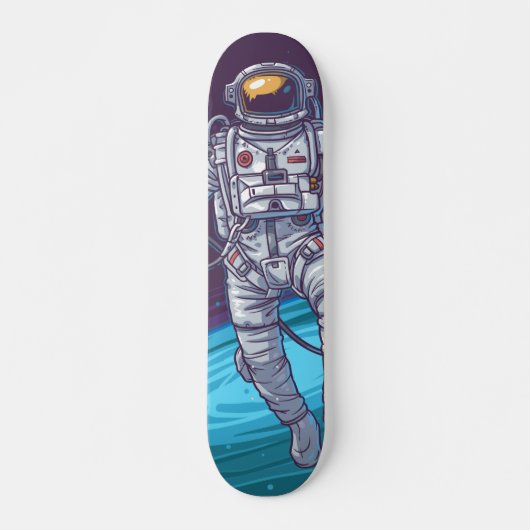 Spaceman Skateboard Deck (Vorne)