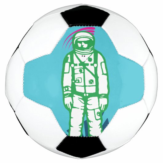 Spaceman Soccer Ball (Vorderseite)