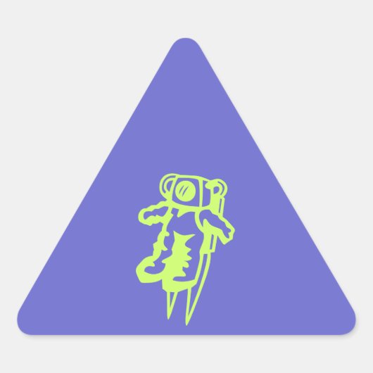 Spaceman Sticker (Vorderseite)