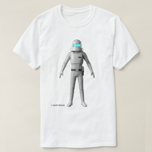 SPACEMAN - T2 Tシャツ T-Shirt (Design vorne)