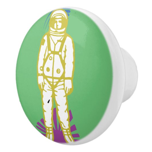 Spaceman V2 Keramik Knob Keramikknauf (Rechts)