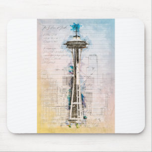 SpaceNeedle Mousepad